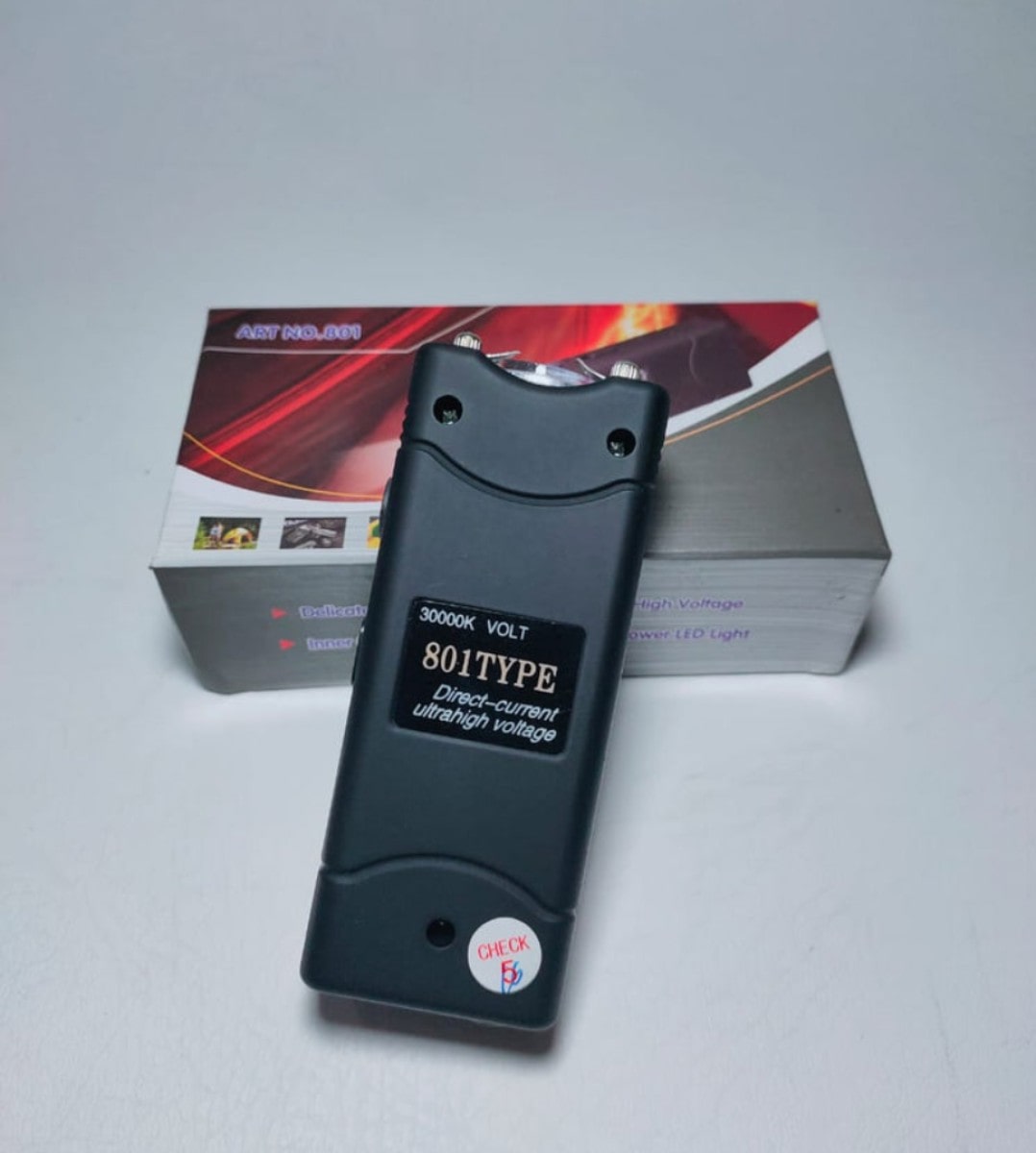 2 in 1 Metal Extendable Self-Defense Stick+  Stun Gun Voltage Maximum | Highest Legal Stun Gun Voltage